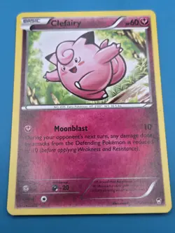 Clefairy 70/111 - XY Furious Fists - Pokemon Card TCG Regular LP - Image 1