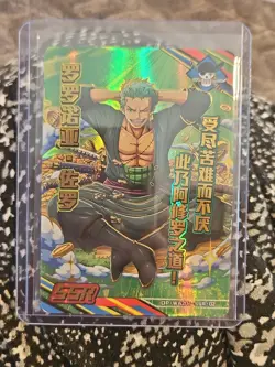 One Piece Collectible Card Foil Card Roronoa Zoro SSR 02 - Image 1