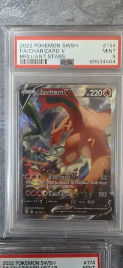 Pokemon Charizard Card Collection PSA 9 PSA 10 - Image 4