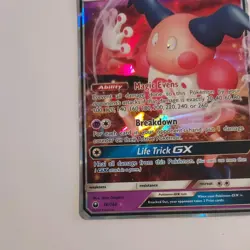 Mr. Mime GX 67/181 Team Up NM Ultra Rare Pokemon Card - Image 2