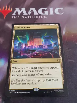 Mtg. City of Brass. Commander: Teenage Mutant Ninja Turtles. Pack Fresh - Image 1