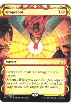 Grapeshot #39 Strixhaven: Mystical Archives Extended Art Regular Rare - Image 1
