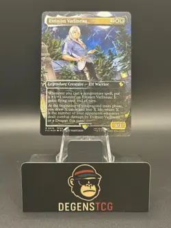 Estinien Varlineau R 0474 NM (Borderless) (Chocobo Track Foil) Final Fantasy MTG - Image 1