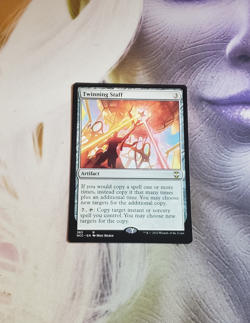 Twinning Staff - Commander: Streets of New Capenna MTG Magic - Near Mint NM - Image 1