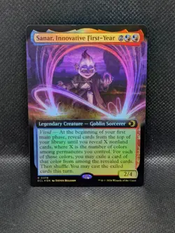 Sanar, Innovative First-Year - 378 - R - Extended Art Foil - MTG Lorwyn Eclipsed - Image 1