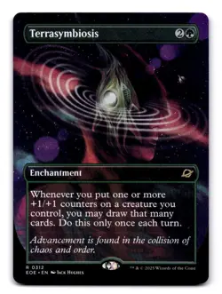 Terrasymbiosis (Borderless) 312 Edge of Eternities NM Normal MTG - Image 1