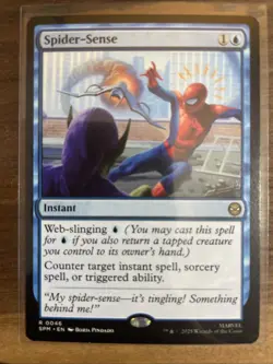 Spider-Sense Marvel's Spider-Man Regular NM MTG Regular R0046 - Image 1