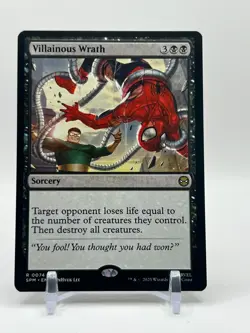 Villainous Wrath - 0074 - Marvel's Spider-Man MTG - Magic The Gathering - Image 1