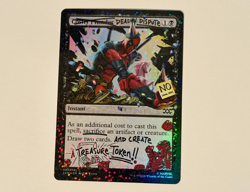 MTG Secret Lair x Deadpool Deadly Dispute Party Foil - Image 1