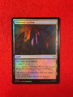 Ominous Asylum - Foil - Marvel's Spider Man - Magic the Gathering - MTG - Image 1