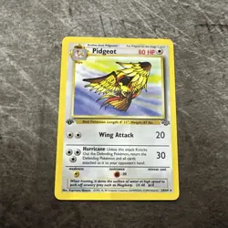 Pokemon TCG Pidgeot Jungle Card 24/64 Regular 1st Edition Rare NM - Image 1