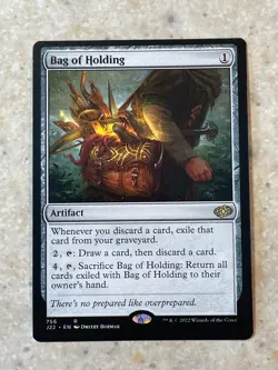 MTG NM Bag of Holding [Jumpstart 2022] - Image 1