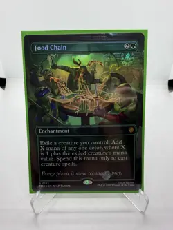 MTG TMNT Food Chain Foil P 0133 promo Commander - Image 1