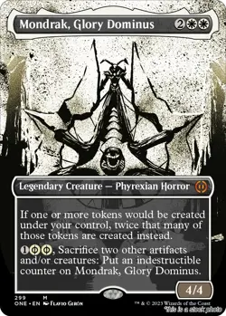 Mondrak, Glory Dominus (Showcase) [ONE - 299] - NM TCG MTG - Image 1