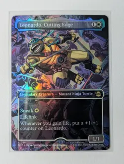 Leonardo, Cutting Edge (Borderless) 211 Teenage Mutant Ninja Turtles TMT R - Image 1