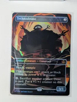 Technodrome (Borderless) 222 Teenage Mutant Ninja Turtles TMT M - Image 1