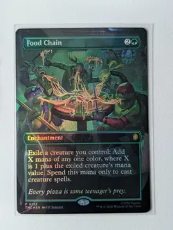 Food Chain (Borderless) 133 Commander: Teenage Mutant Ninja Turtles TMC P - Image 1