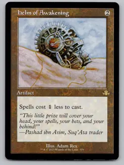 Helm of Awakening (Retro Frame) 379 Dominaria Remastered MTG NM - Image 1