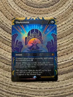 FLUSTERSTORM FOIL [Showcase] - Mythic - SOA Secrets Strixhaven Archives MTG - Image 1