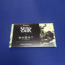 Magic The Gathering Secret Lair x Playstation Ghost of Tsushima NON FOIL Sealed - Image 1