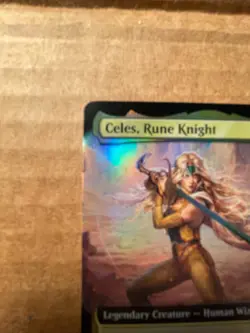 MtG Final Fantasy Commander-Celes, Rune Knight #167 Extended Art FOIL NM-M - Image 3