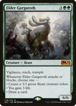 MTG - Elder Gargaroth - Core Set 2021 - X1 - (NM) - - Image 1