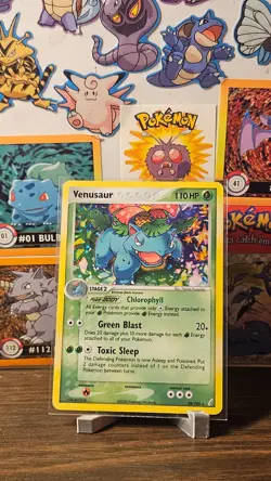 Pokemon Venusaur 28/100 Holo Rare Crystal Guardians Deck Exclusive Holofoil LP - Image 1