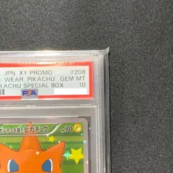PSA 10 Poncho Wearing Pikachu Charizard Y 208/XY-P 2016 Pokemon Card Japanese - Image 4