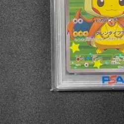 PSA 10 Poncho Wearing Pikachu Charizard Y 208/XY-P 2016 Pokemon Card Japanese - Image 5
