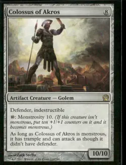 Colossus of Akros - Theros THS - 214 - MTG Magic - Image 1
