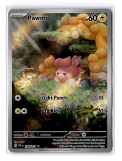 Pawmi - 226/091 Scarlet & Violet Paldean Fates Illustration Rare - NM - POKEMON - Image 1
