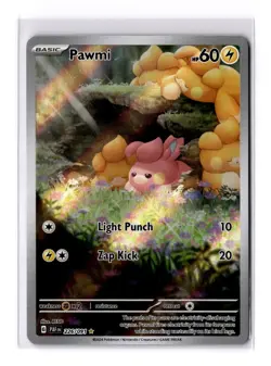 Pawmi - 226/091 Scarlet & Violet Paldean Fates Illustration Rare - NM - POKEMON - Image 3