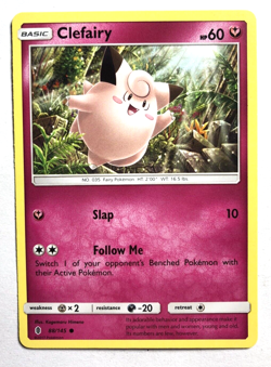 Clefairy 88/145 Guardians Rising Pokemon Regular Common NEAR MINT NM - Image 1