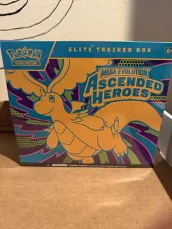 Pokemon TCG Mega Evolution Ascended Heroes Elite Trainer Box - Image 1