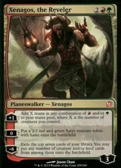 Xenagos, the Reveler - Theros THS - 209 - MTG Magic - Image 1