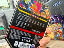 Pokemon - TCG - Mega Charizard X ex Tin - Image 1