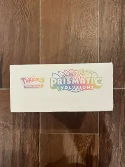 Prismatic Evolutions Pokemon Center Elite Trainer Box PC ETB Sealed - DESC DMG - Image 3