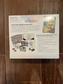 Prismatic Evolutions Pokemon Center Elite Trainer Box PC ETB Sealed - DESC DMG - Image 2
