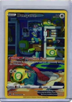 Dunsparce GG23/GG70 Holo Crown Zenith Galarian Gallery Pokemon NM - Image 1