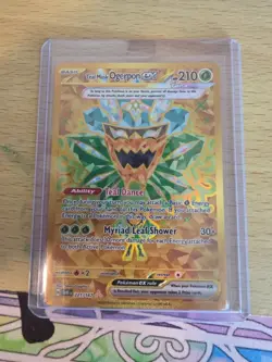 Pokemon Teal Mask Ogerpon ex 221/167 Hyper Rare Full Art Holo EX Twilight Masqu… - Image 1