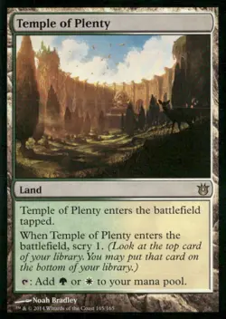 Temple of Plenty - Born of the Gods BNG - 165 - MTG Magic - Image 1