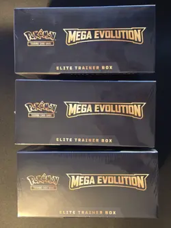 🔥Pokemon TCG Mega Evolution Lucario Elite Trainer Box! ETB! Lot of 3 - Image 5