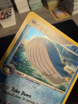 Pokemon TCG Holo Ultra Rare Wailord 14/109 EX Ruby and Sapphire 2003 - Image 2