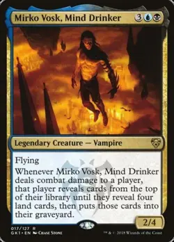 Mirko Vosk, Mind Drinker - Medium Play MTG Guilds of Ravnica: Guild Kits - Image 1