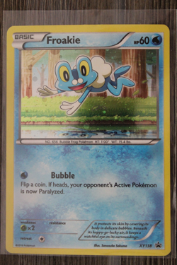 Pokemon TCG Froakie XY138 XY Holo Black Star Promo - Image 1