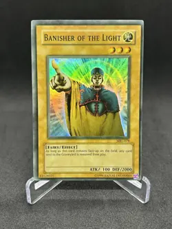 Yugioh Banisher of the Light MRL-078 Super Rare Unlimited Ed Original Print NM - Image 1