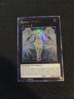 Yugioh Number 39: Utopia Double DUPO-EN008 Ultra Rare 1st Ed NM - Image 1