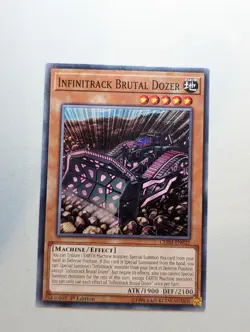 Infinitrack Brutal Dozer - CHIM-EN022 - Common 1st Edition Yugioh - Image 1