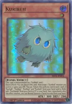 Kuribeh - BROL-EN004 - Ultra Rare 1st Edition Yugioh - Image 1