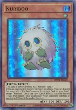 Kuriboo - BROL-EN003 - Ultra Rare 1st Edition Yugioh - Image 1